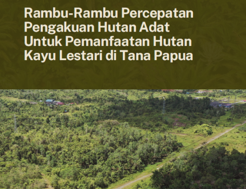 Rambu-Rambu Percepatan Pengakuan Hutan Adat Untuk Pemanfaatan Hutan Kayu Lestari di Tana Papua